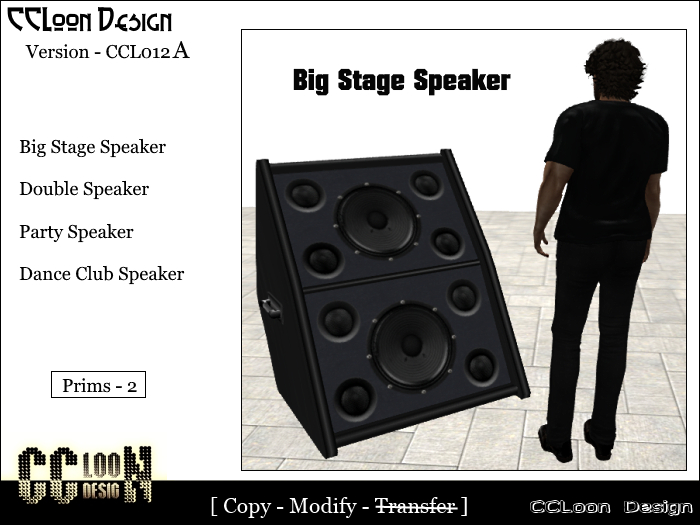 CCL Design - Stage Speaker CL012A