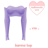 mellowcute-karina top-vio