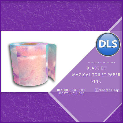 DLS Bladder - Magical Toilet Paper (Pink)