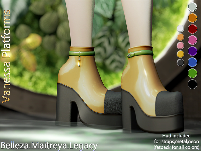 FORMME. Vanessa Platforms . Black