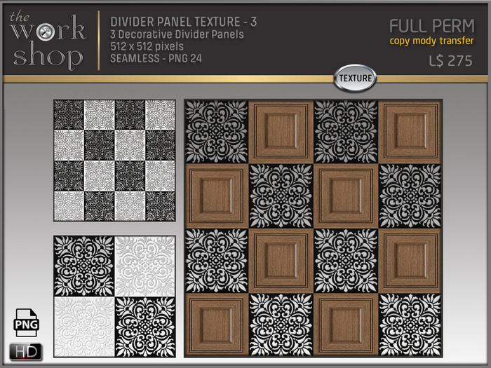 DIVIDER PANEL TEXTURE-3