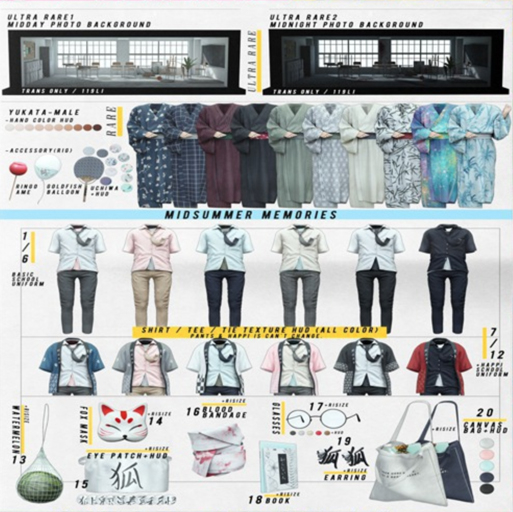 AMI:HAI /  Midsummer Memories GACHA / S / RARE