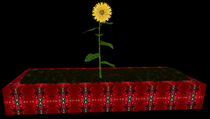 Rectangular Flower pot 2 prims