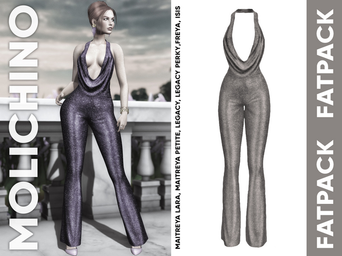 MOLICHINO EMPIRE JUMPSUIT - FATPACK