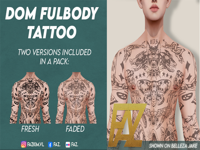 FZ. Dom Fullbody Tattoo
