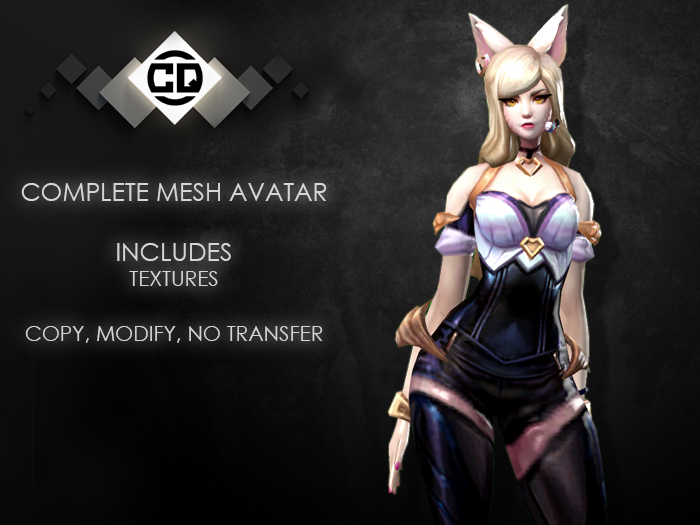 ◁.:CQ:. Ahri KDA Bento Avatar▷