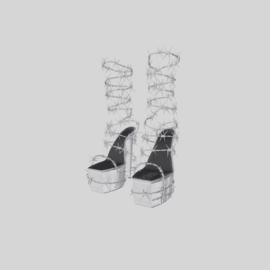 Raibe - Bitter Ex Shoes (silver)