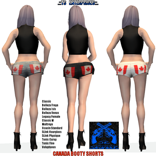 .::TSE::.. Canada Booty Shorts