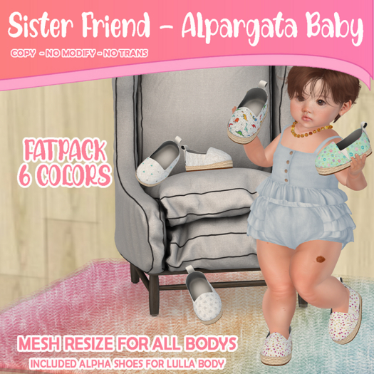 SF Alpargata Baby FATPACK