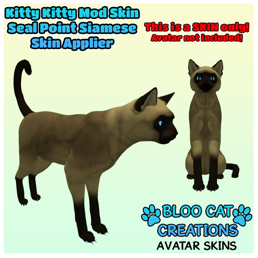 (BCC) KittyKitty Mod TWI Fox Box - Seal Point Siamese
