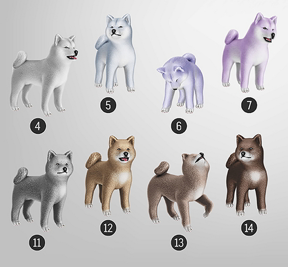 SEmotion Libellune Shiba Inu Companion COMMON 13