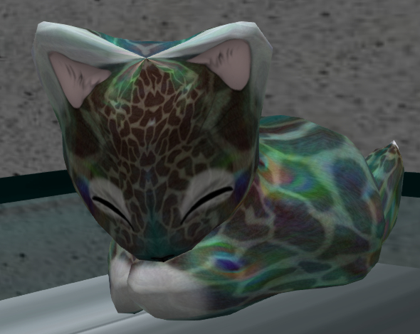 Stray Cats Kitten - Faboo Giraffe Peacock (M)