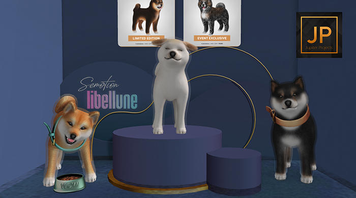 SEmotion Libellune Shiba Inu Companion RARE 01
