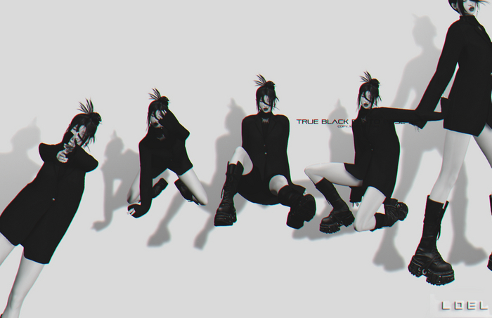 LOEL - True Black Bento Pose SET