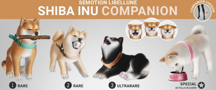 SEmotion Libellune Shiba Inu Companion SPECIAL