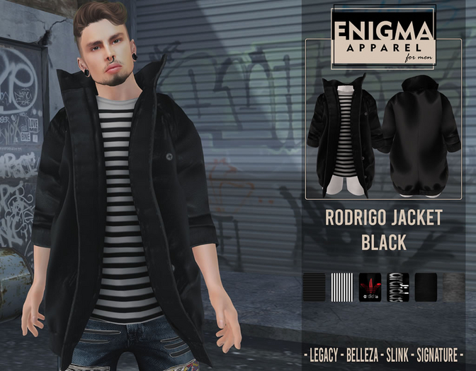 [EN] Rodrigo Jacket Black
