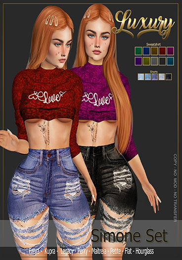 [Luxury] Simone Set  [Wear]