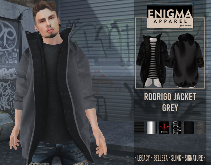 [EN] Rodrigo Jacket Grey