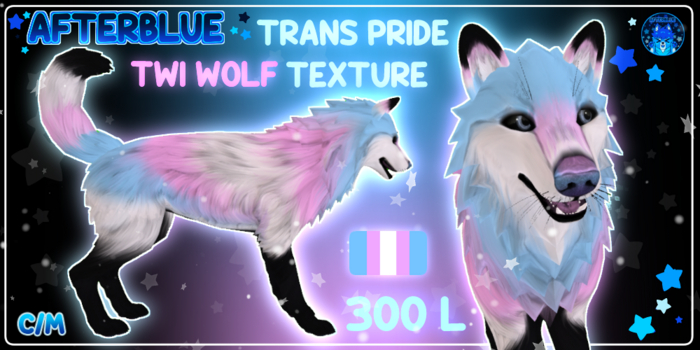 [AB] TRANS PRIDE TWI WOLF TEXTURE