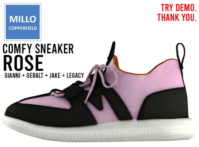Millo Copperfield - Rose Comfy Sneaker