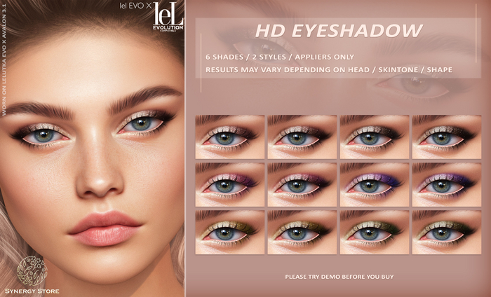 [SYN] Synergy HD Eyeshadow Ayr LELUTKA EVO/EVO X