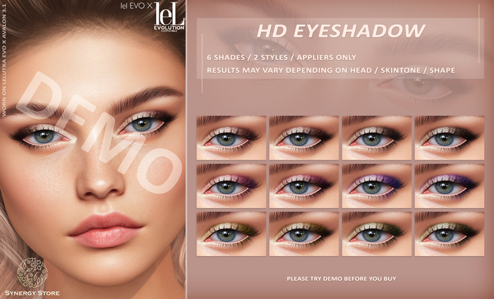 DEMO [SYN] - HD Eyeshadow Ayr LELUTKA EVO/EVO X
