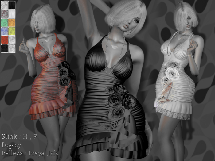 *Cami 038 *Flower dress*DEMO