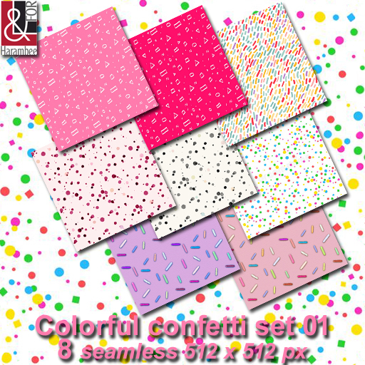 Colorful confetti #1