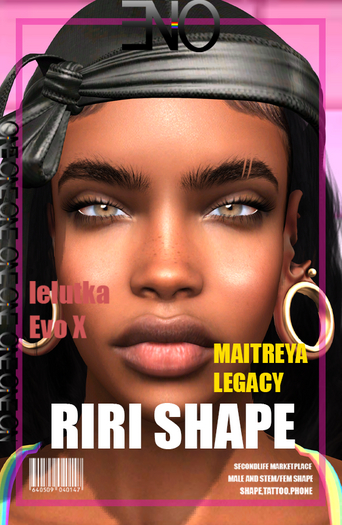 "ENO RIR [RIRI] STEM/STUD SHAPE LEL EVO X BRIANNON