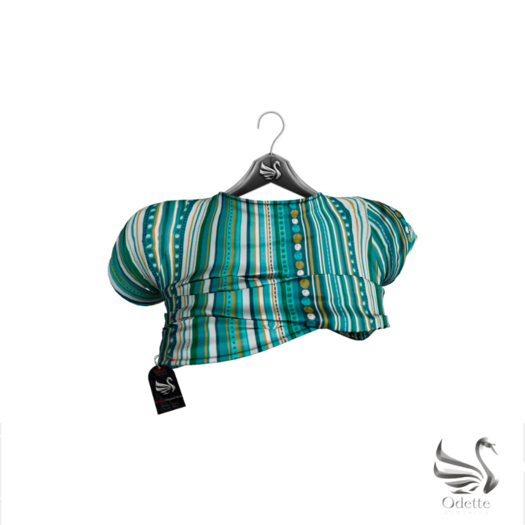 Odette - California Shirt Blue Pattern