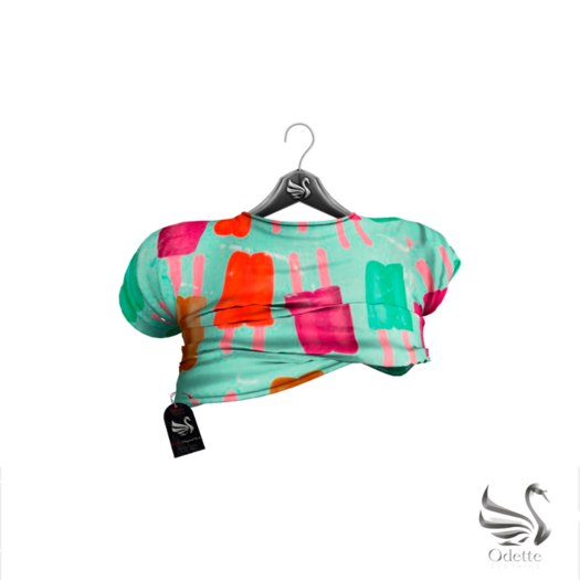 Odette - California Shirt Pink Pattern 