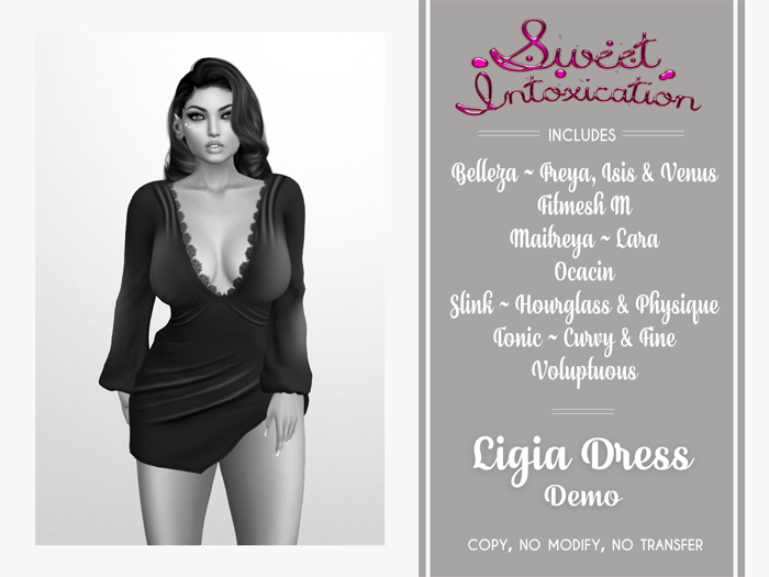 ::Sweet Intoxication:: Ligia Dress - DEMO Fat Pack