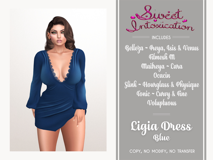 ::Sweet Intoxication:: Ligia Dress - Blue