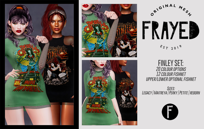 Frayed - Finley Dress - Fatpack