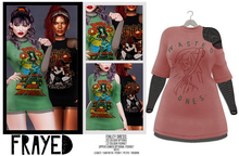 Frayed - Finley Dress - Wasted [Coral]