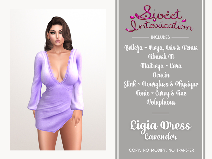 ::Sweet Intoxication:: Ligia Dress - Lavender