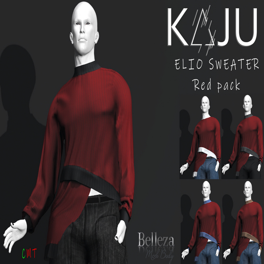 KAJU - Elios Sweater - Red Pack