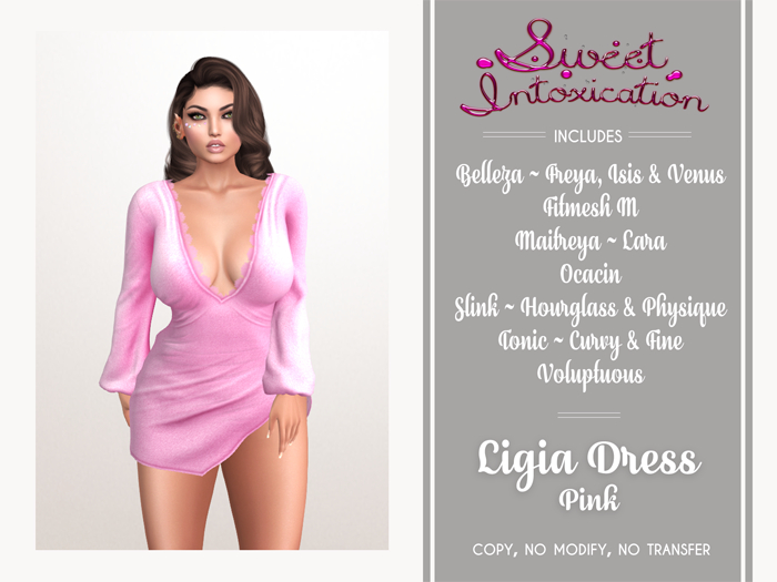 ::Sweet Intoxication:: Ligia Dress - Pink