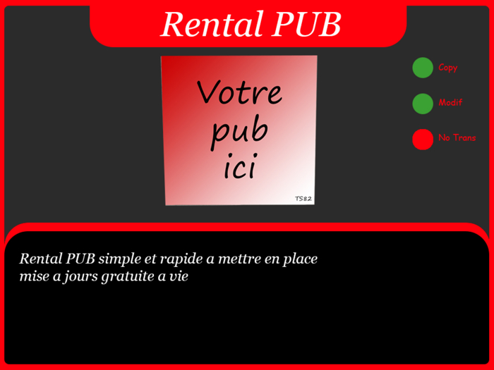 TS82 Rental Pub