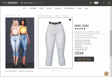 .miss chelsea. Roma Jeans Sky