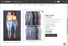 .miss chelsea. Roma Jeans Fatpack