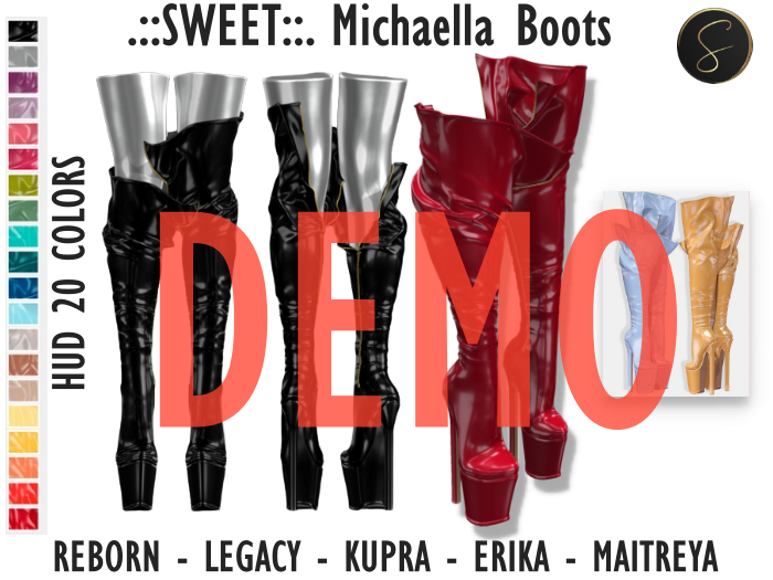 .::SWEET::. Michaella Boots DEMO {Add Me}