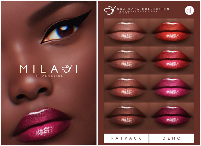 MILANI Cosmetics "Una Gata" Lips Collection (DEMO)