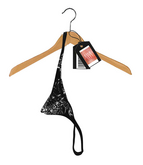 ANNA-Ella Bikini pants-Black lace