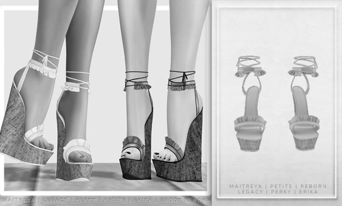 [Aleutia] Kris Ruffle Heels -  Demo