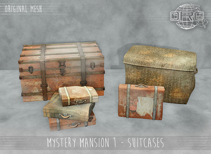 -DRD- Mystery Mansion 1 - Suitcases