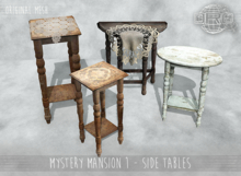 -DRD- Mystery Mansion 1 - Side Tables