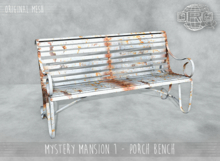-DRD- Mystery Mansion 1 - Porch Bench
