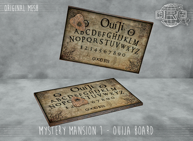 -DRD- Mystery Mansion 1 - Ouija Board