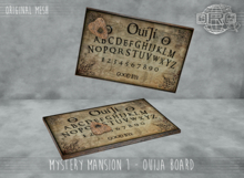 -DRD- Mystery Mansion 1 - Ouija Board